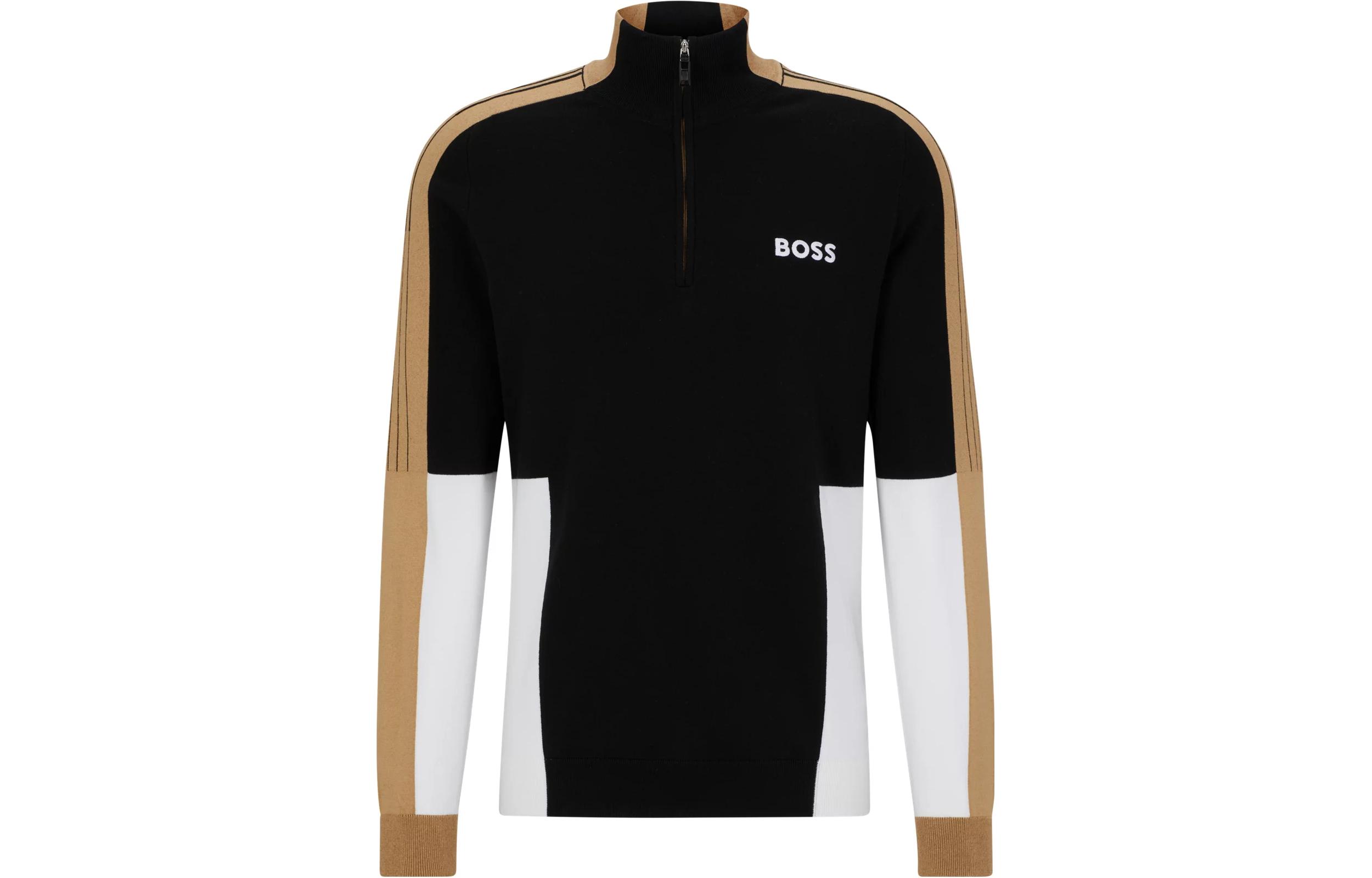 

Boss Zolkar свитшот с цветными блоками HUGO BOSS, мультиколор