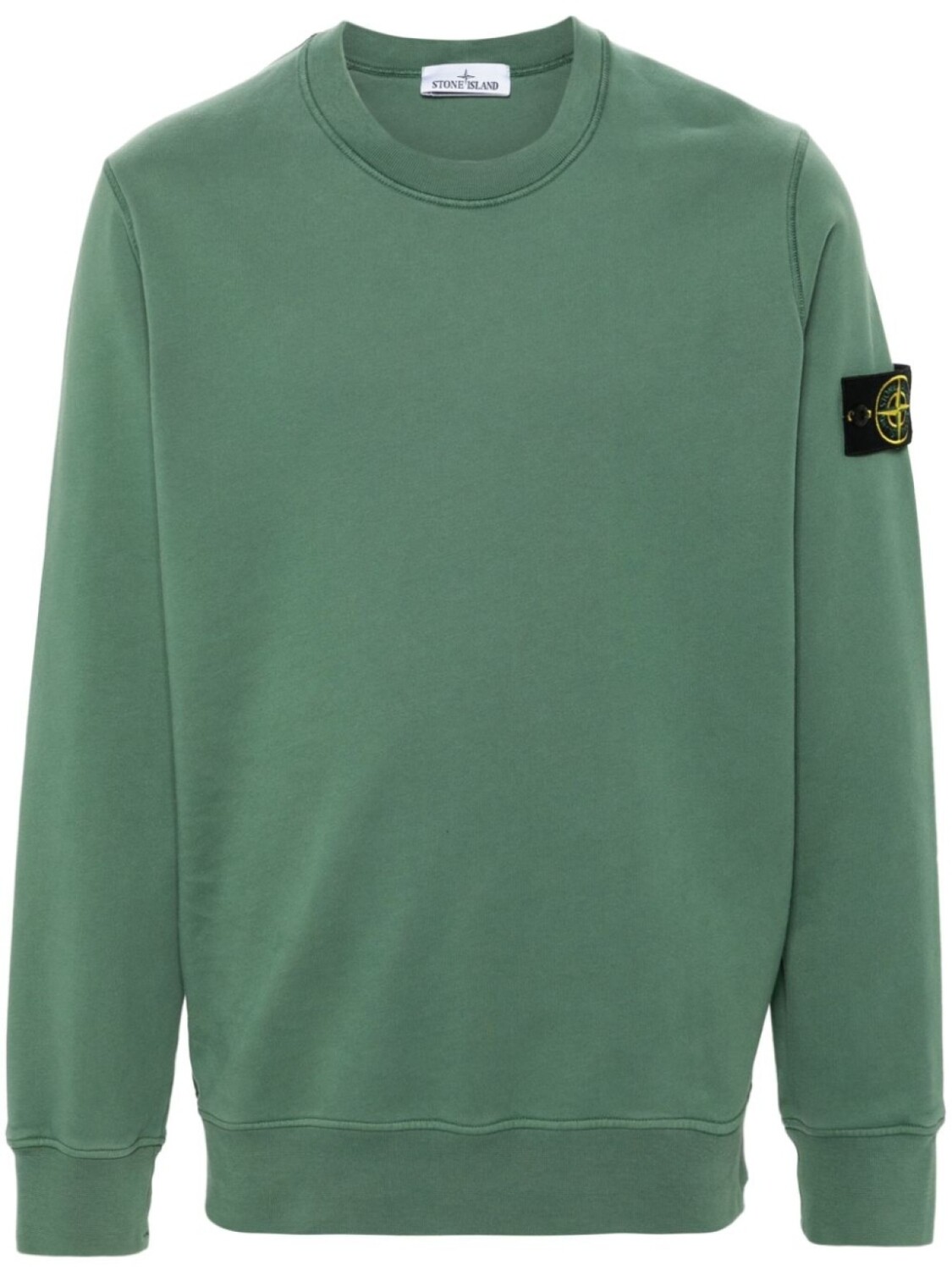 

Stone Island толстовка с логотипом Compass, зеленый