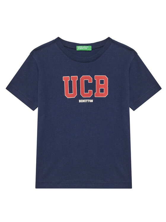 

Футболка обычного кроя 3I1XG10HT United Colors Of Benetton, синий