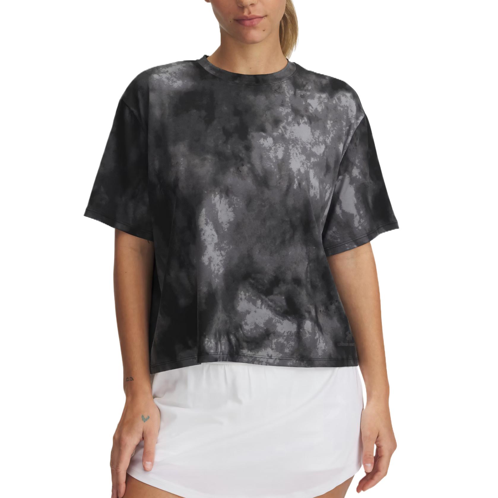 

Футболка RUSH Drop Shoulder с женским кроем Titanium Gray Under Armour, серый