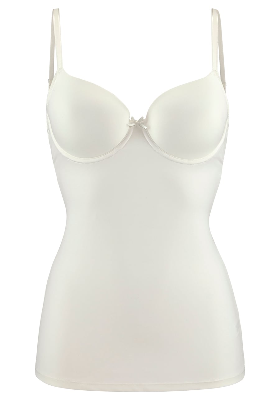 

Нижняя рубашка LASCANA, жемчужно-белый