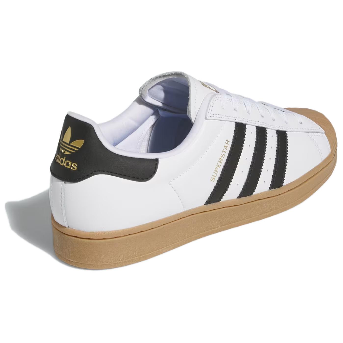 Adidas Superstar Adv Обувь Белая Резина Adidas Originals, Черный Белый — фото 2