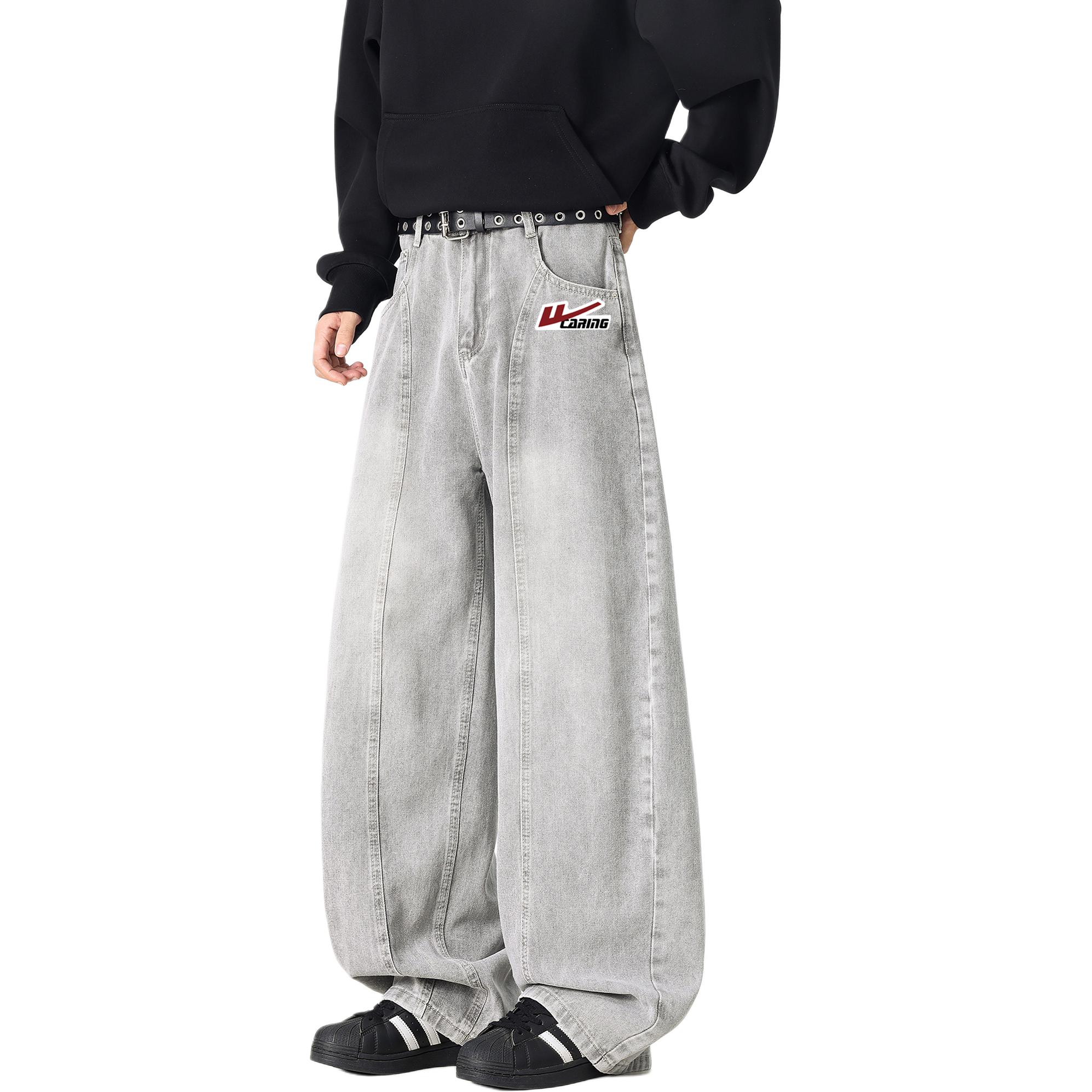 

Джинсы Unisex Moderate Straight Fit WARRIOR, серый (diy badge)