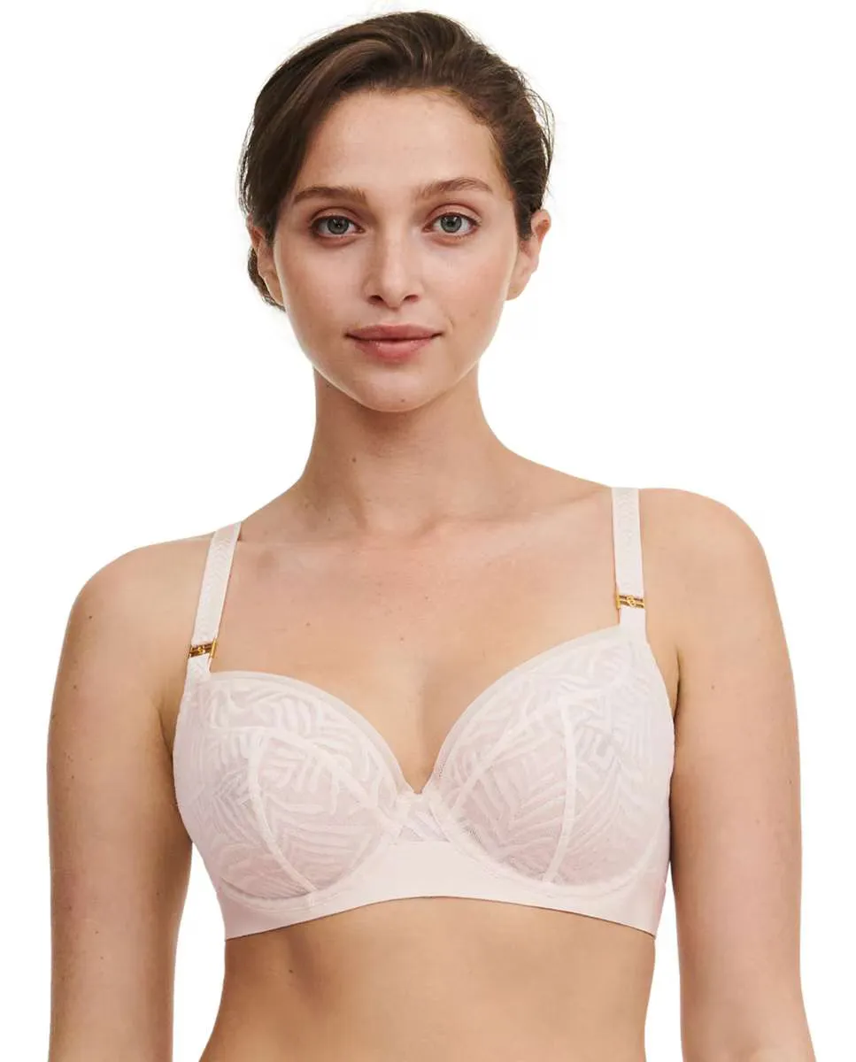 

Бюстгальтер на косточках с объемным рисунком Allure Chantelle, цвет Granate