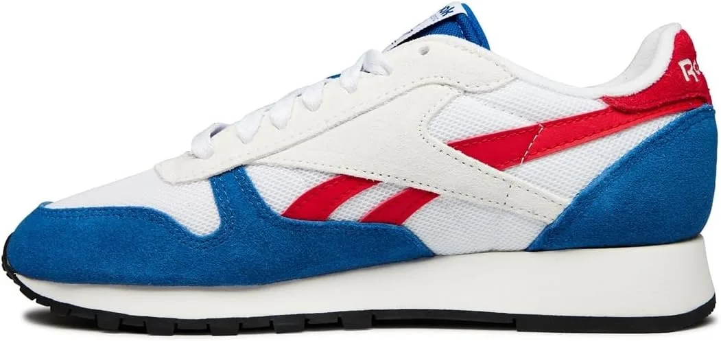 Reebok Lifestyle - Schuhe Herren - Кроссовки Classic Leather blauweissrot, белый/красный — фото 2
