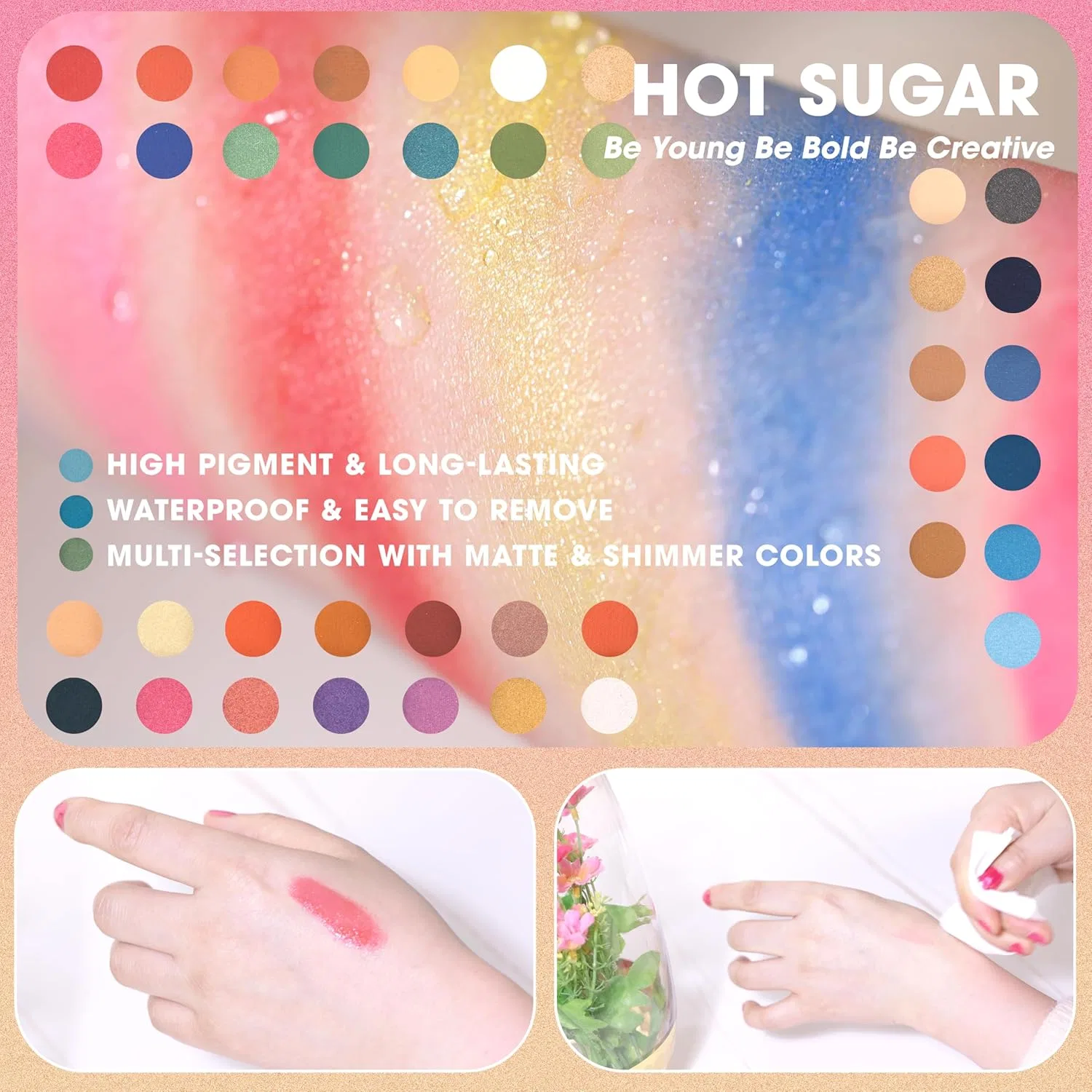 Набор косметики Hot Sugar, 70 предметов, фиолетовый — фото 4