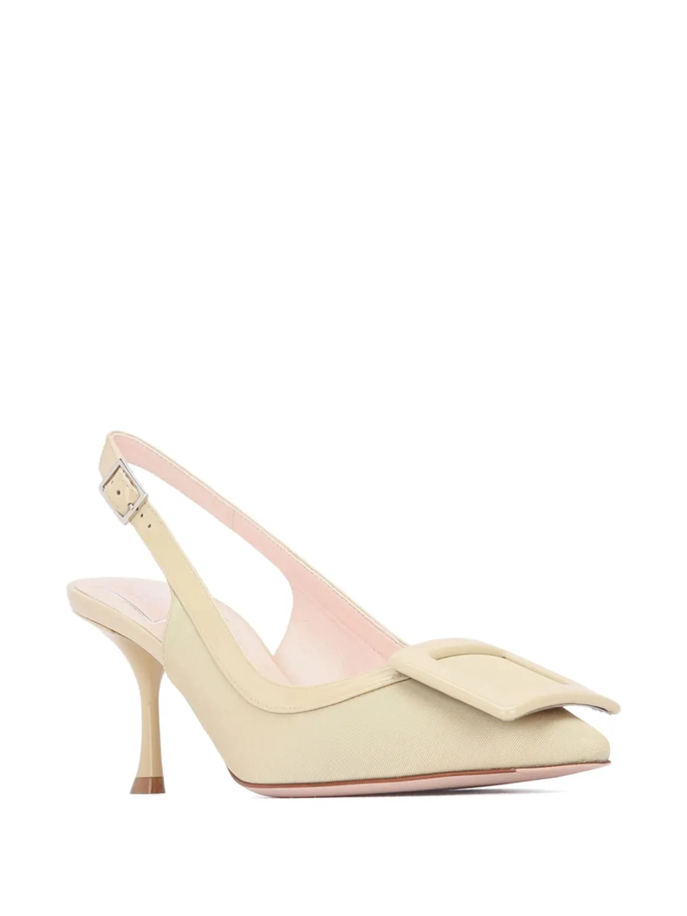 65-миллиметровые туфли Vin In The City с открытой пяткой Roger Vivier, нейтральный — фото 2