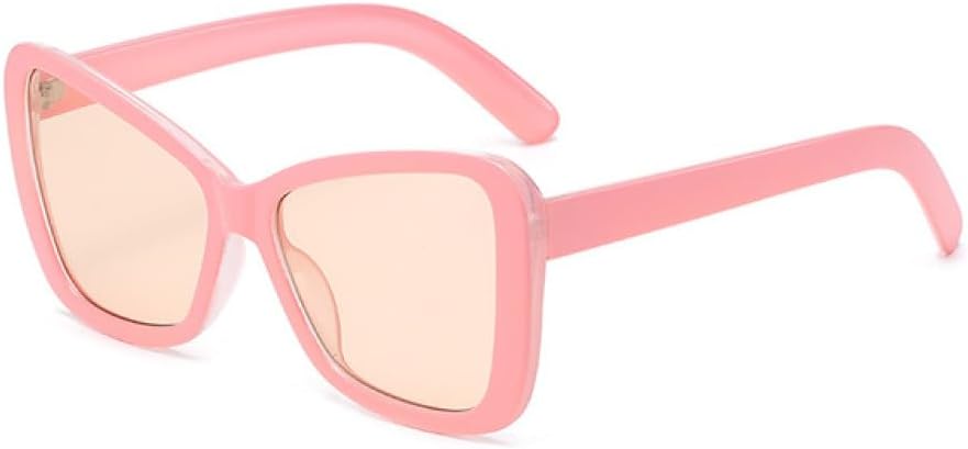 

Женские солнцезащитные очки в стиле ретро-винтаж с маленькими бабочками, розовые солнцезащитные очки UV400, мужские солнцезащитные очки «кошачий глаз» LANGSER, C2 Pink