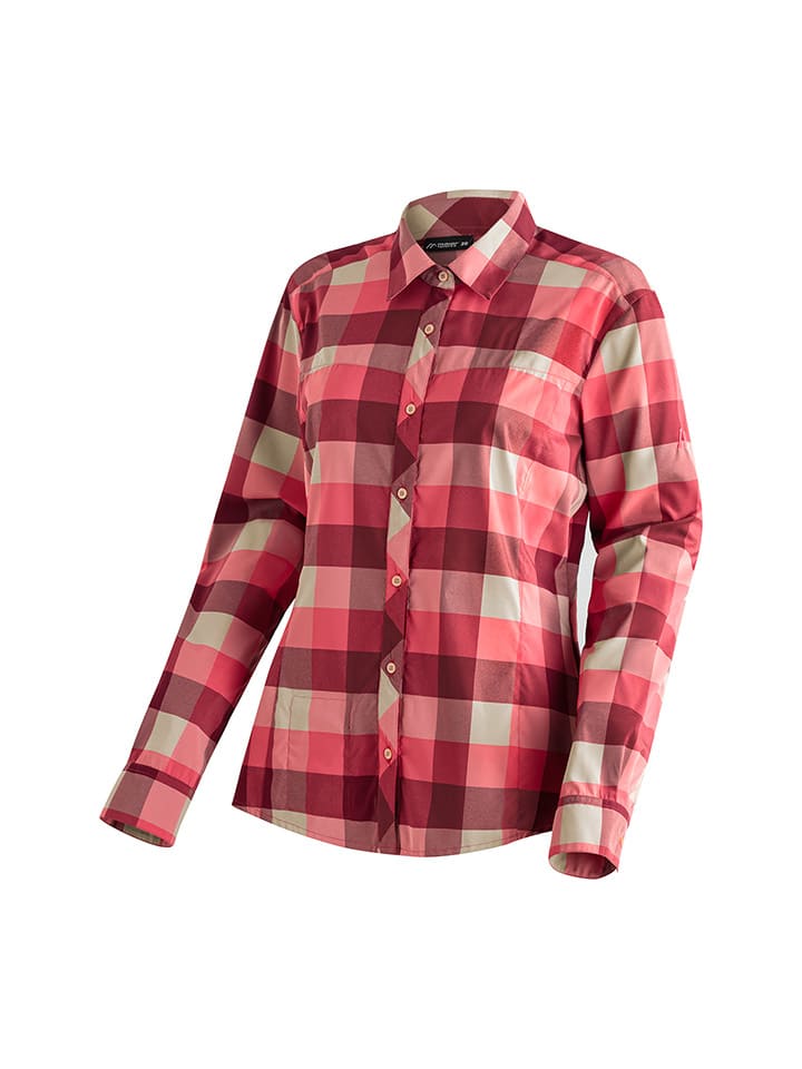 

Функциональная рубашка Кендра красного цвета Maier Sports