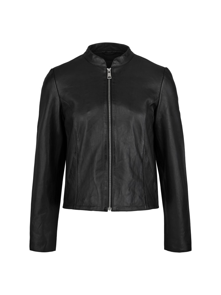 

Trueprodigy Черная кожаная куртка Kami