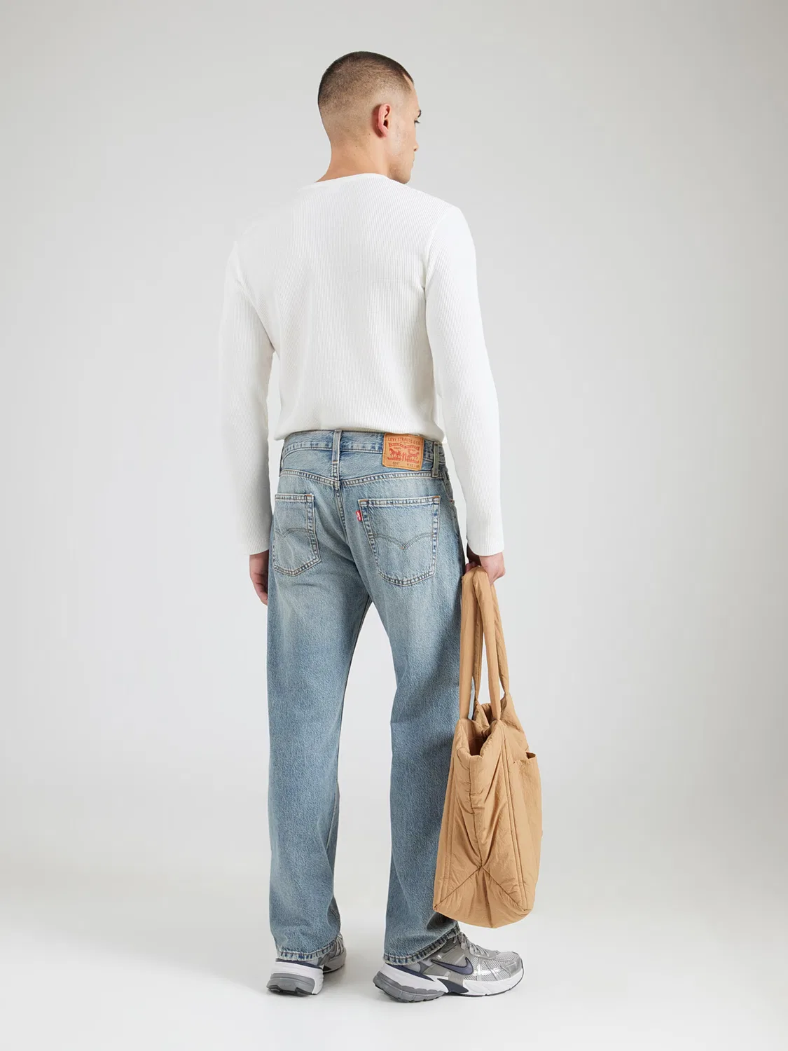 Обычные джинсы '555 RELAXED STRAIGHT' Levi'S , Blue Denim — фото 4