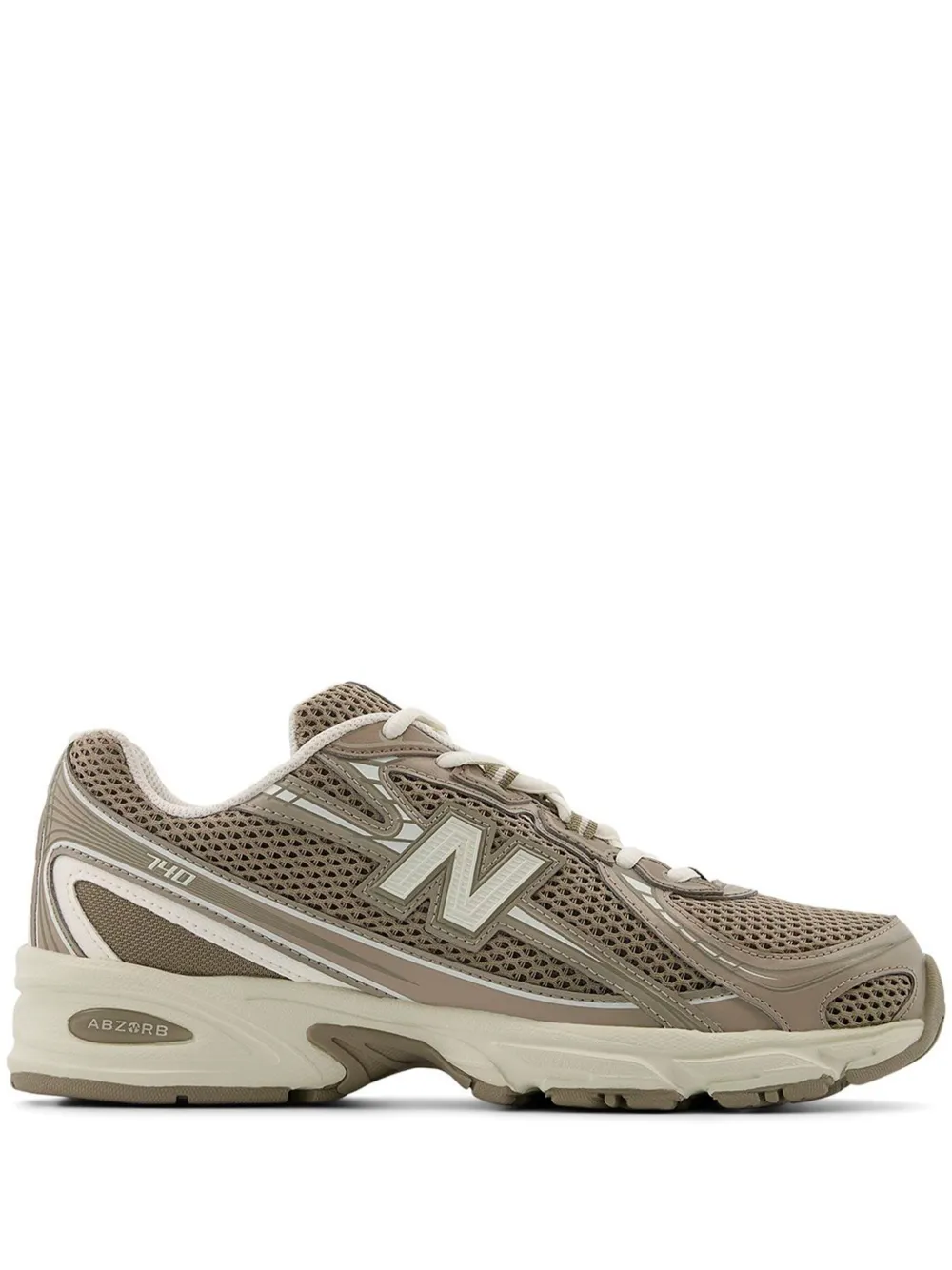 

740 сетчатые кроссовки на шнуровке NEW BALANCE, зеленый