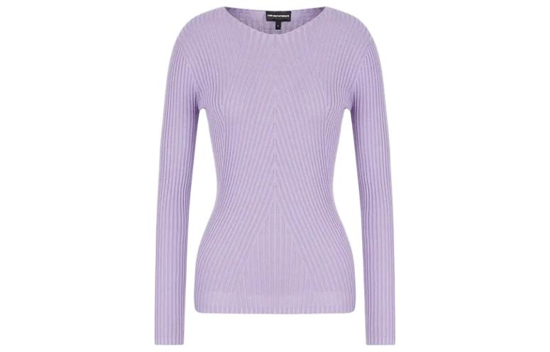 Кашемировый свитер Women's EMPORIO ARMANI, фиолетовый — фото 3