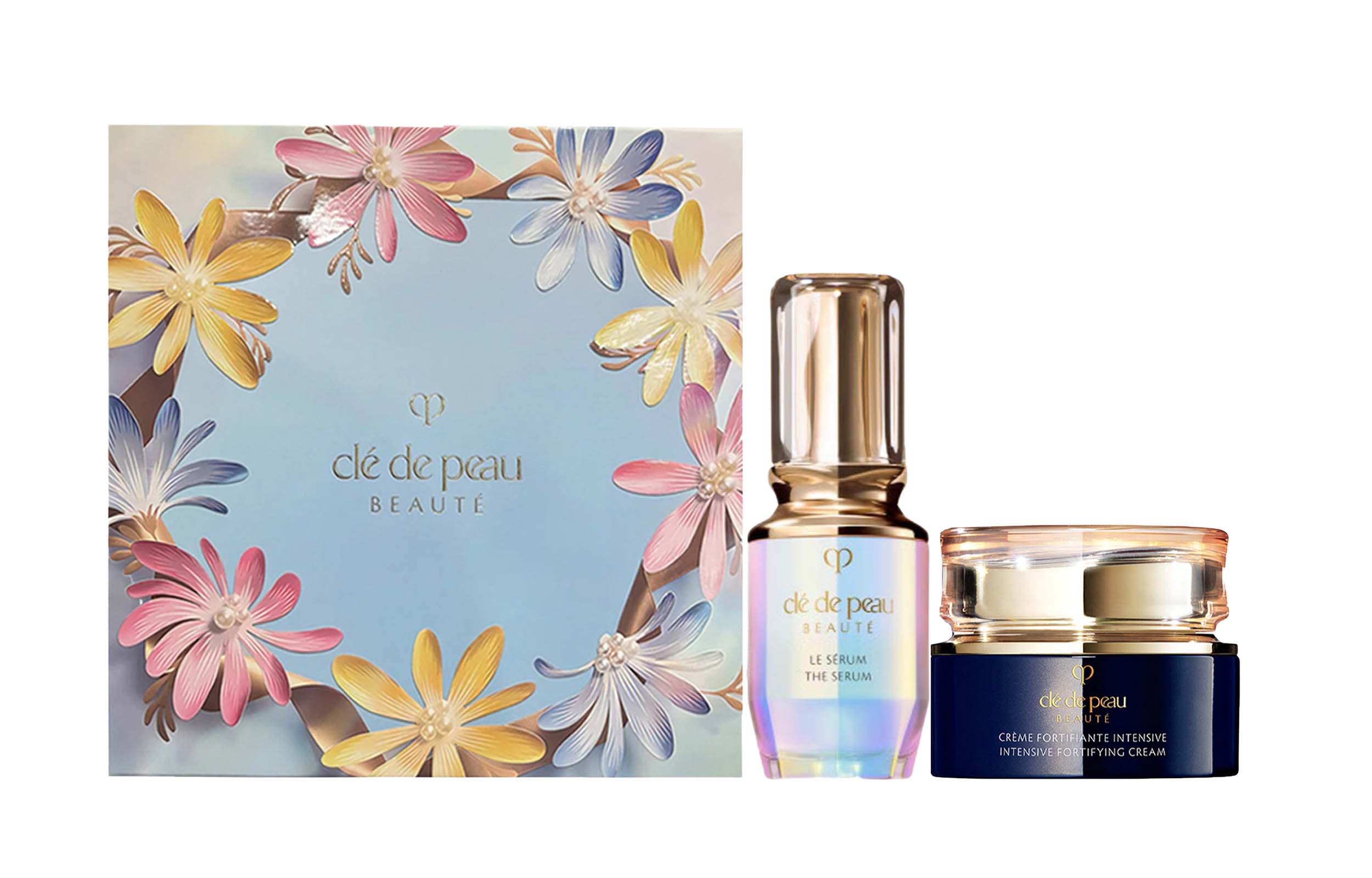 

Крем для лица box crystal essence ночной набор для ухода успокаивающий увлажняющий Clé De Peau Beauté