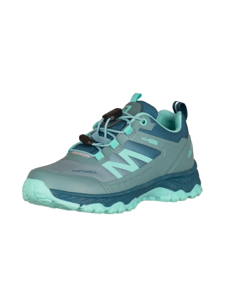 

Походная обувь Trollkids, цвет glacier green
