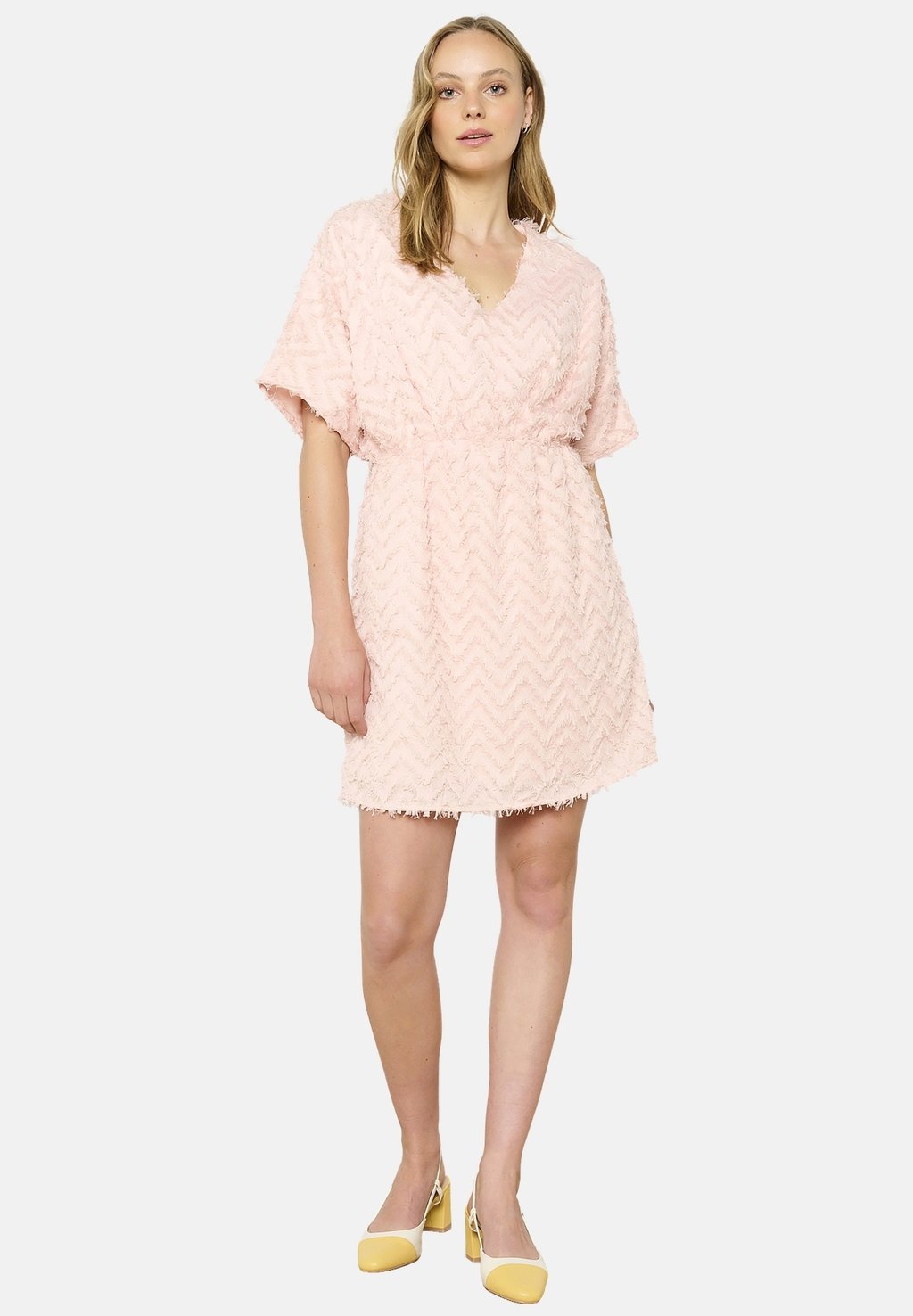 

Повседневное платье TEXTURED AIRY LolaLiza, цвет Nude Pink