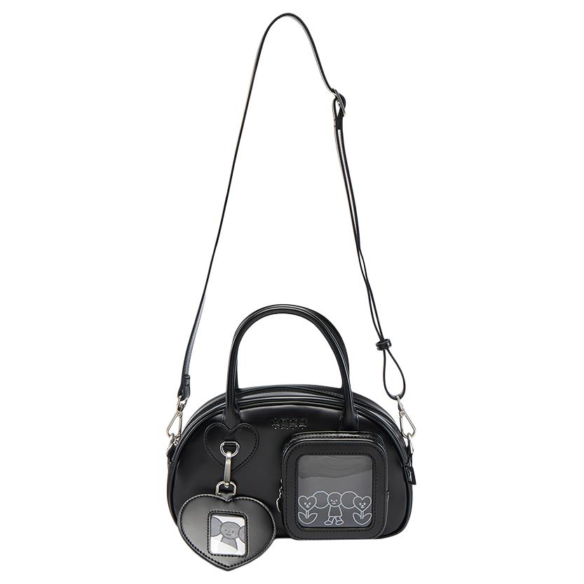 

LiNing Сумка через плечо Takasha Collaboration PU, Black