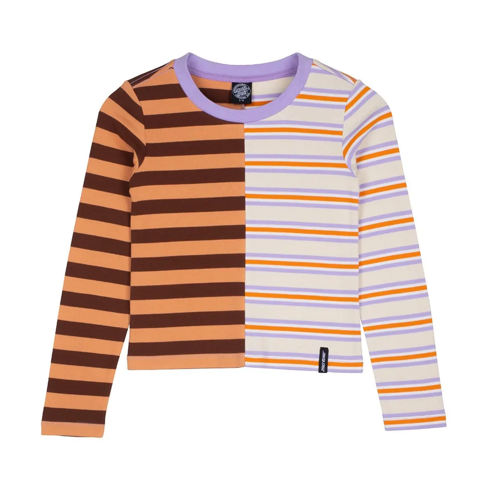 

Футболка с длинным рукавом Santa Cruz Custom top spli, мультиколор