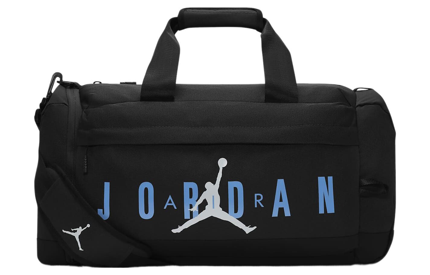 Сумочка унисекс Jordan, Синий с черной надписью