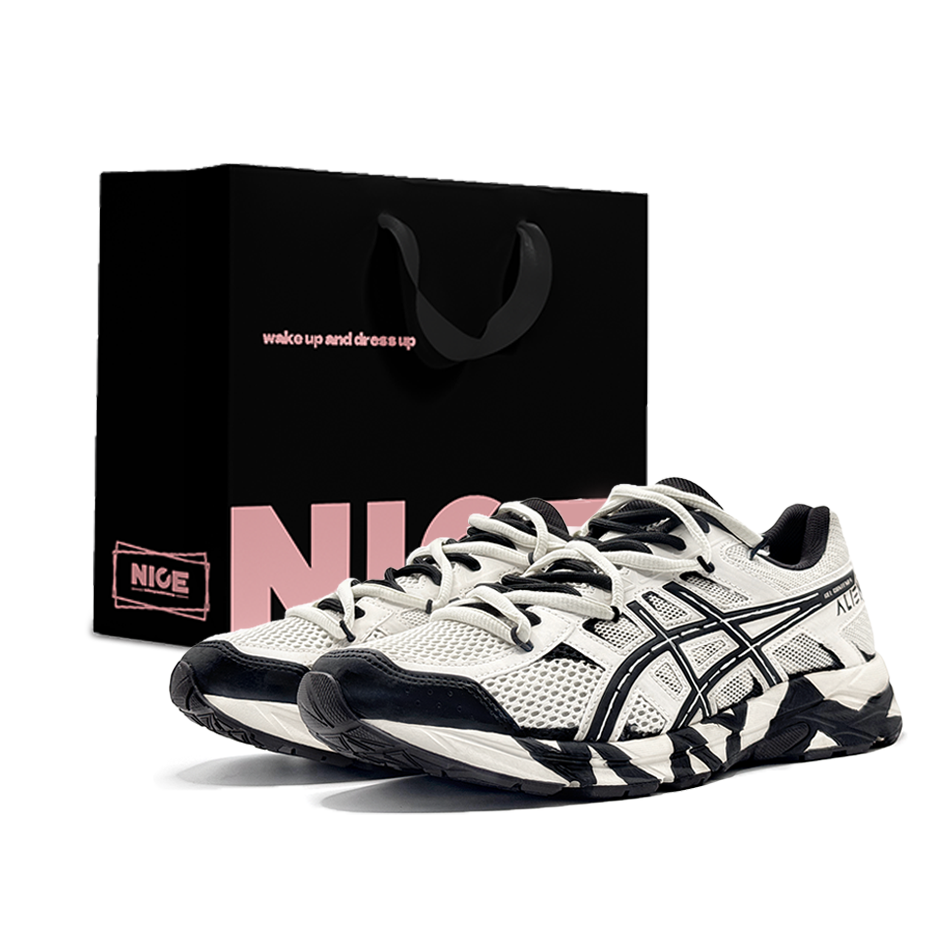 

Кроссовки для бега Gel Contend 4 с амортизацией и дышащим верхом Unisex ASICS, белый черный