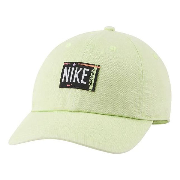 

Бейсболка sportswear heritage 86 washed cap 'light green' Nike, зеленый
