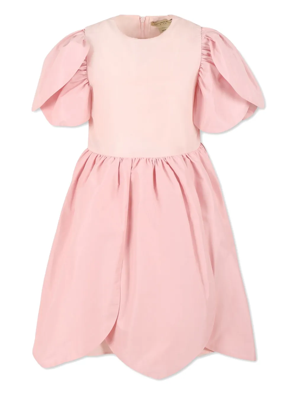 

Платье с оборками Stella McCartney Kids, розовый