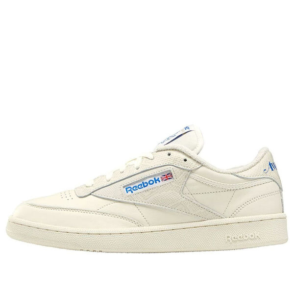 

Кроссовки awake ny x club c 85 'white snakeskin' Reebok, бежевый