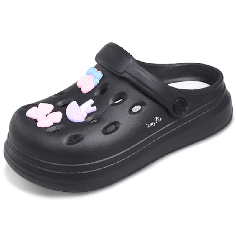 

Lanza Клоги унисекс черные, цвет Black