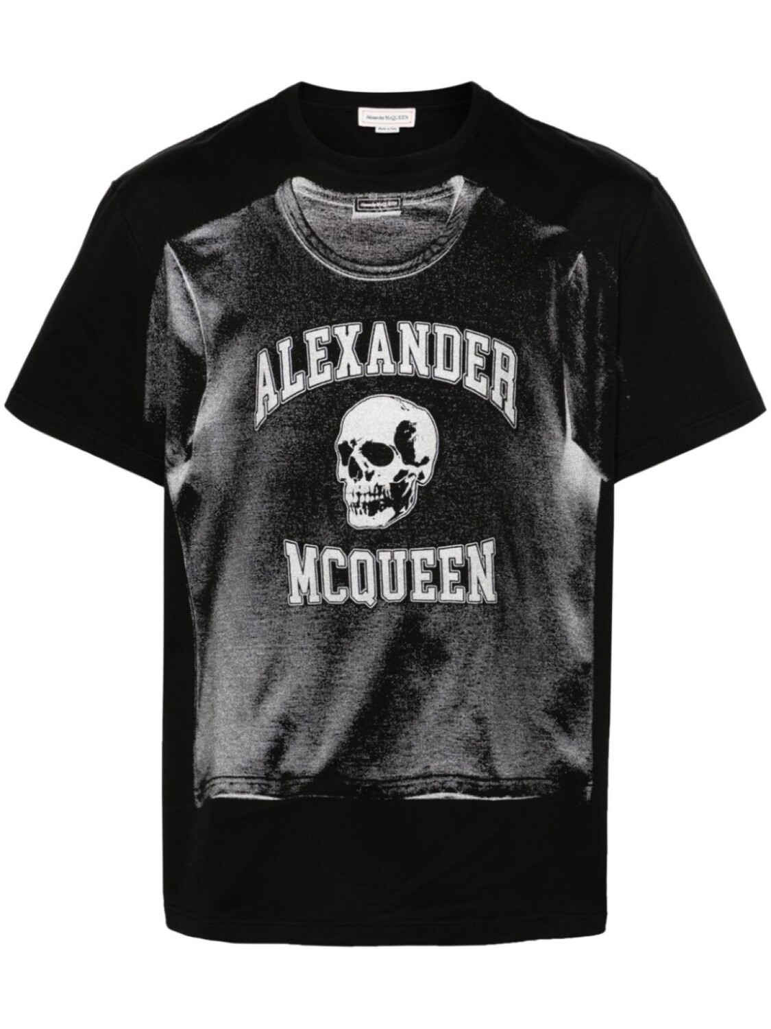 

Alexander McQueen футболка с графичным принтом, черный