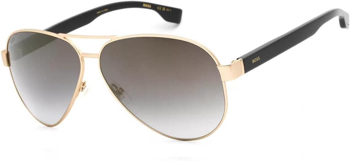 

Hugo Boss BOSS-1560-O-S-AOZ мужские солнцезащитные очки gold диаметр 63 мм, colourful