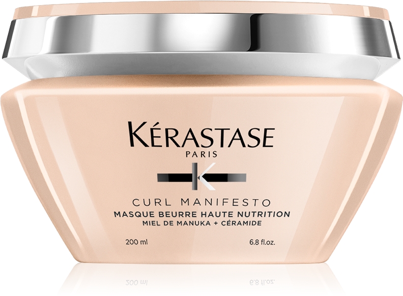 

Питательная маска Curl manifesto masque beurre haute nutrition для волнистых и вьющихся волос Kérastase, 200 мл