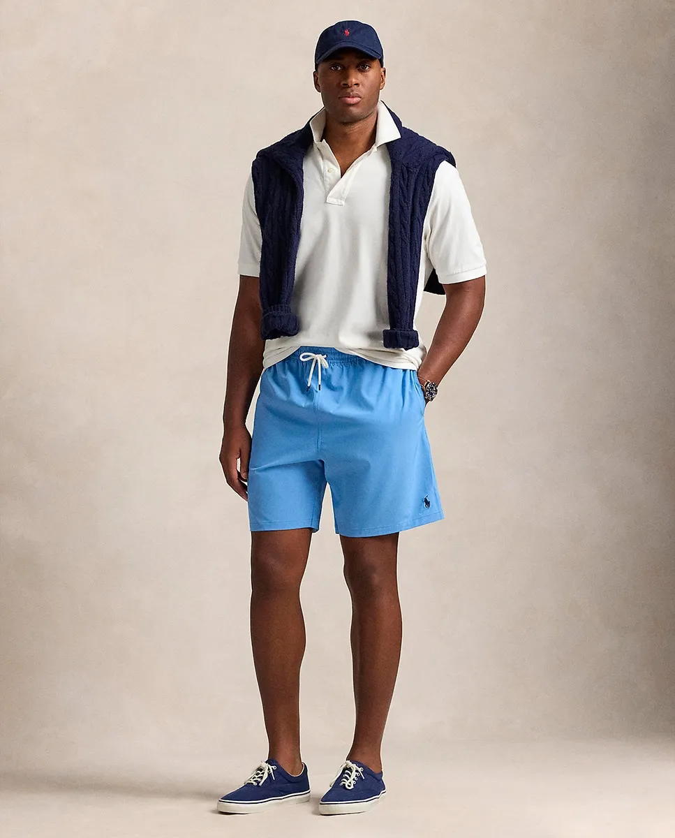 

Мужские шорты-бермуды для плавания с регулируемой талией, большие размеры Polo Ralph Lauren, синий