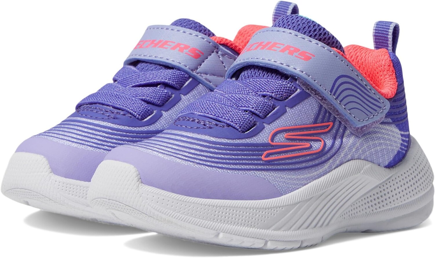 

Кроссовки SKECHERS KIDS Microspec Advance, цвет Lavendar/Neon Pink