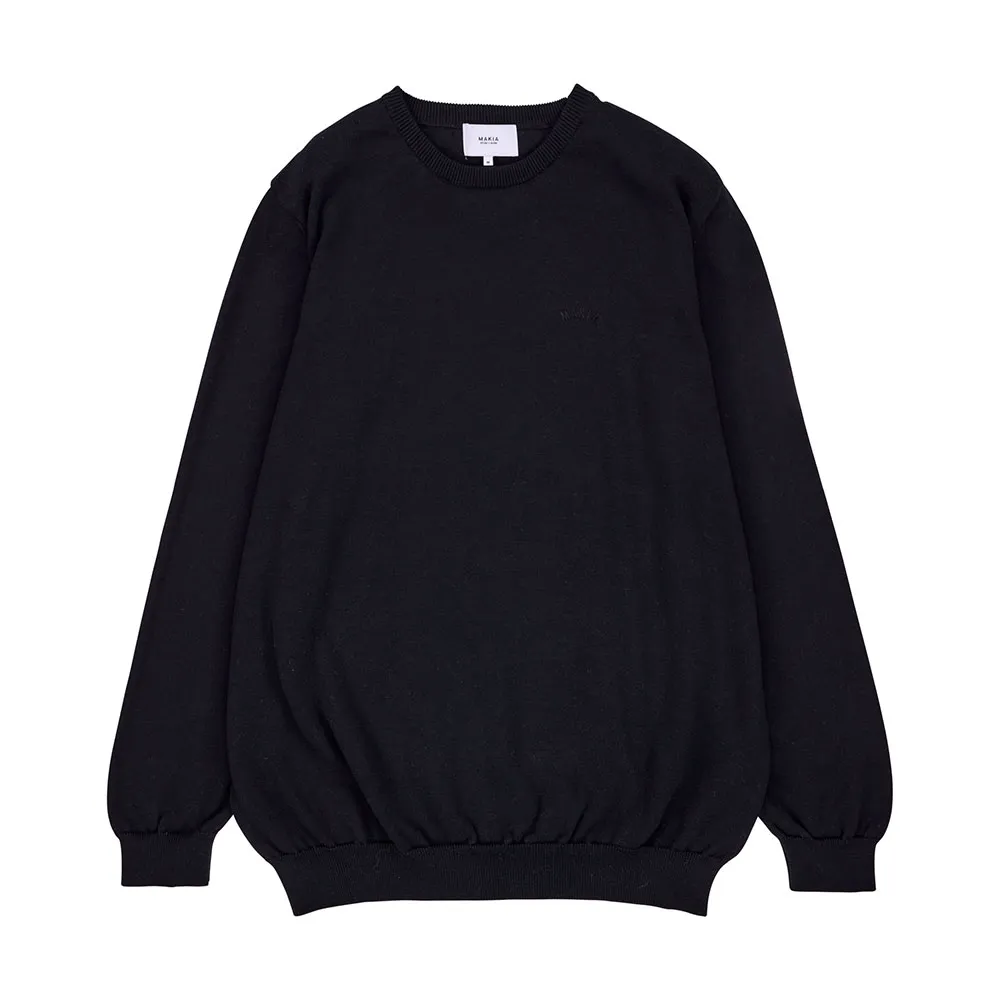 

Вязаный свитер Makia Canyon, черный