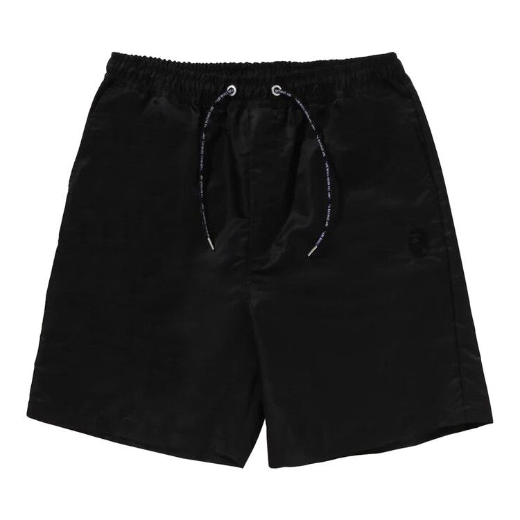 

Шорты BAPE Ape Head Nylon Twill Relaxed Fit Shorts, Black