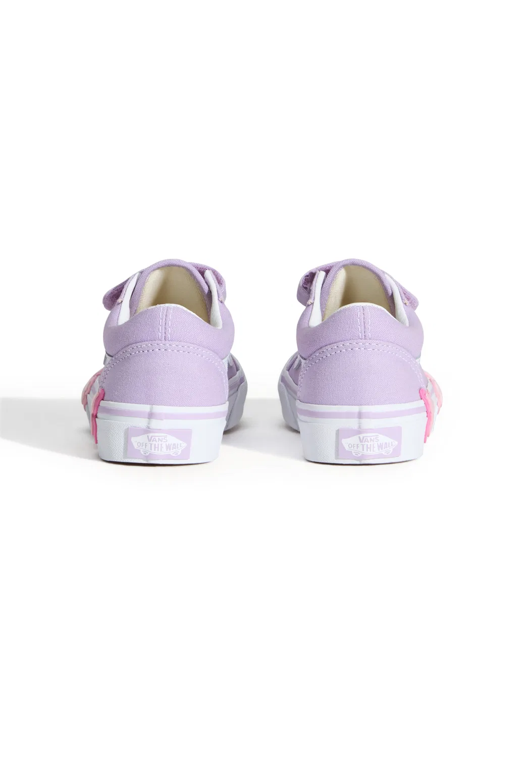 Кроссовки Vans First Step светло-фиолетового цвета — фото 4