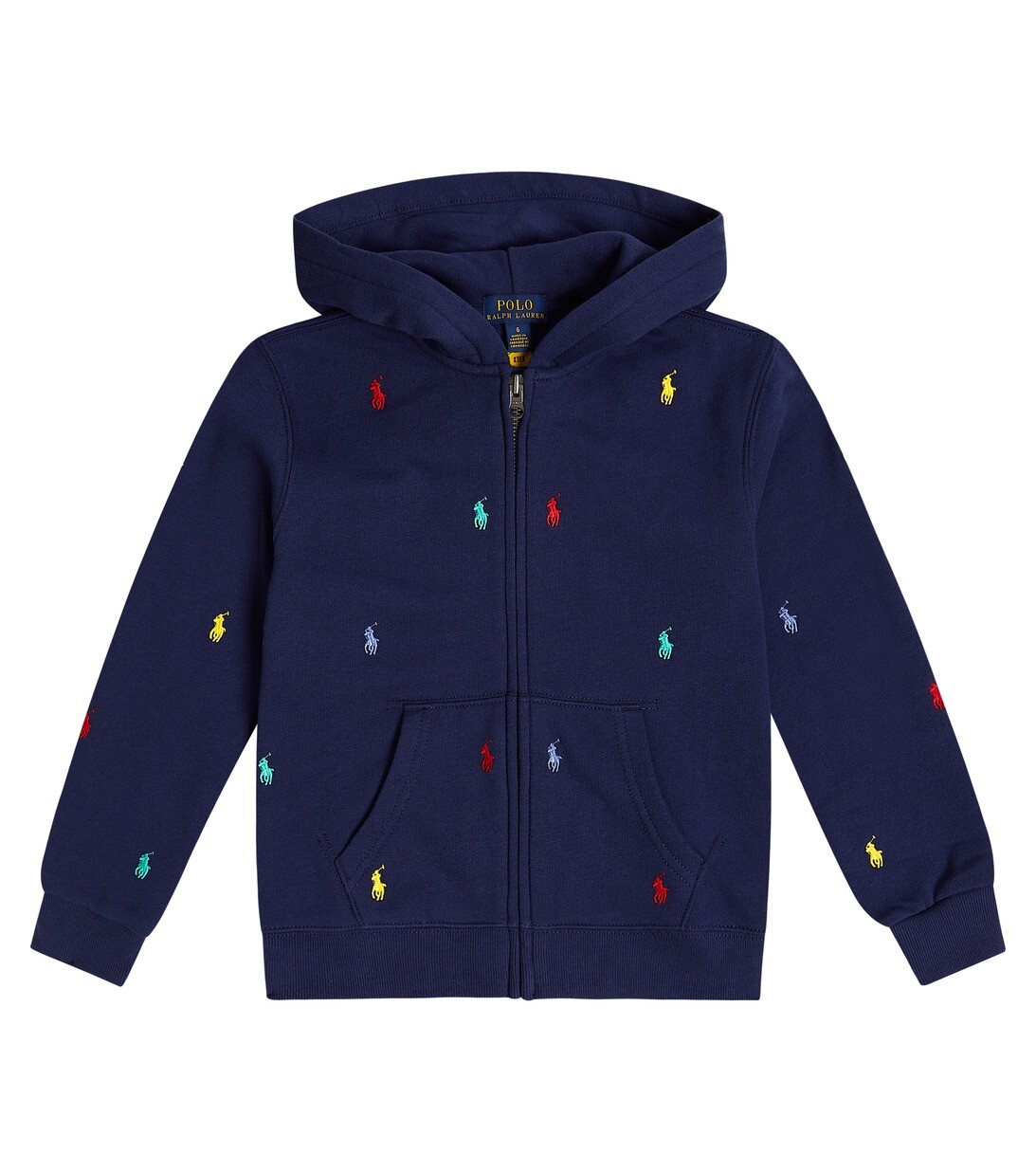 

Худи из смесового хлопка Polo Ralph Lauren, белый