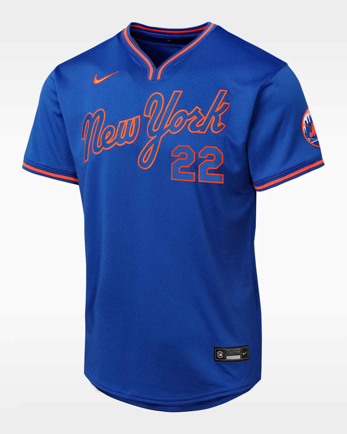 Детская большая футболка Nike Dri-FIT MLB Limited Jersey Juan Soto New York Mets, Royal