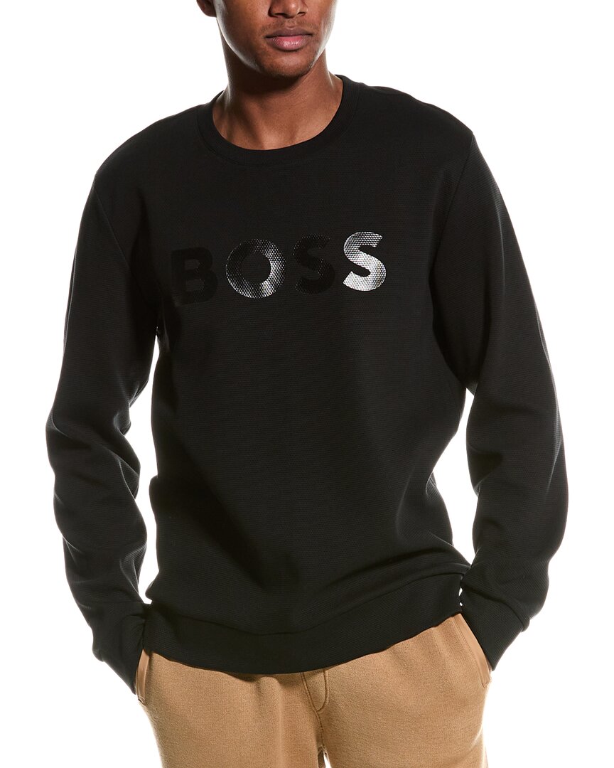 

BOSS Hugo Boss Salbo свитер с круглым вырезом, черный