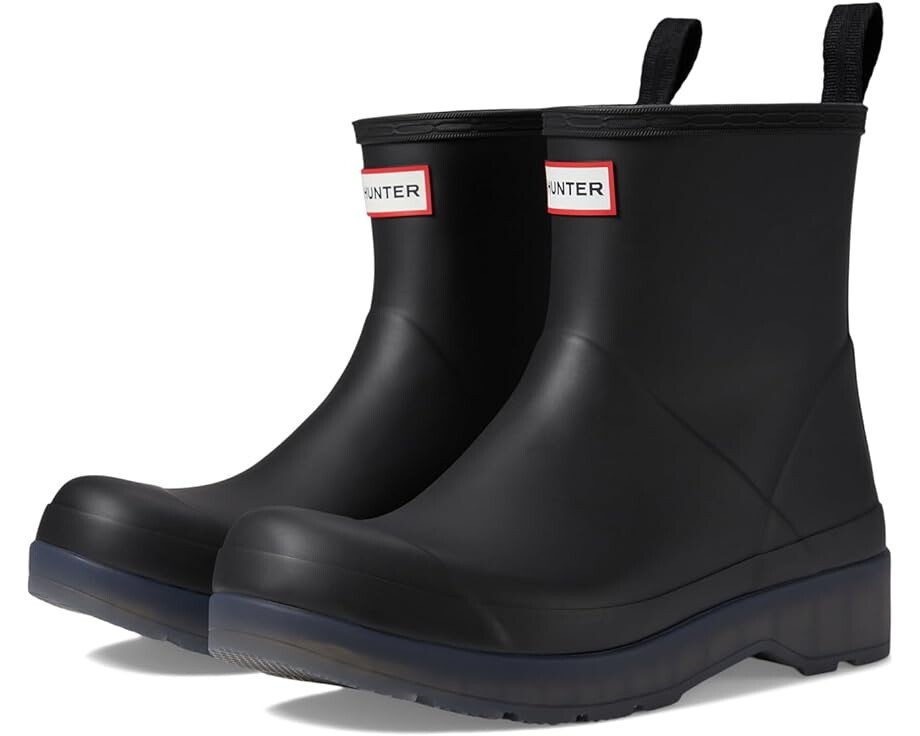 

Ботинки Hunter Play Short Translucent Sole, черный