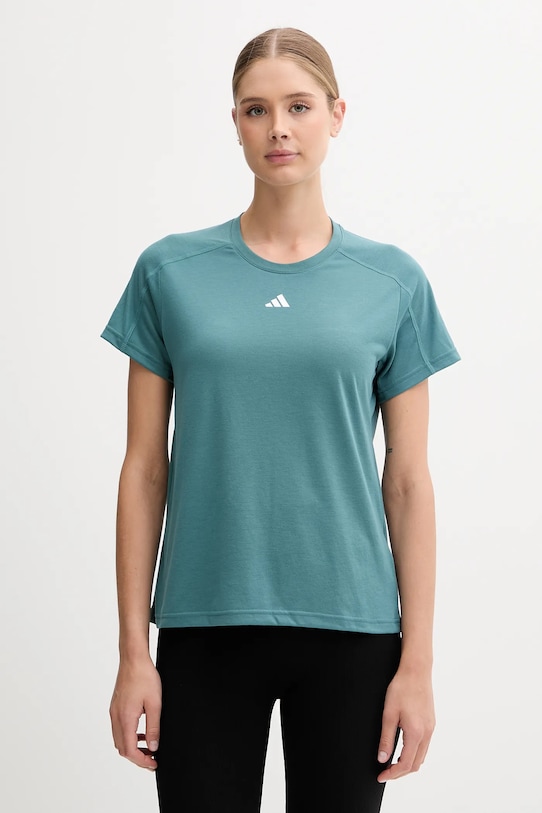 

Футболка для тренировок Workout Essentials Adidas Performance, бирюзовый