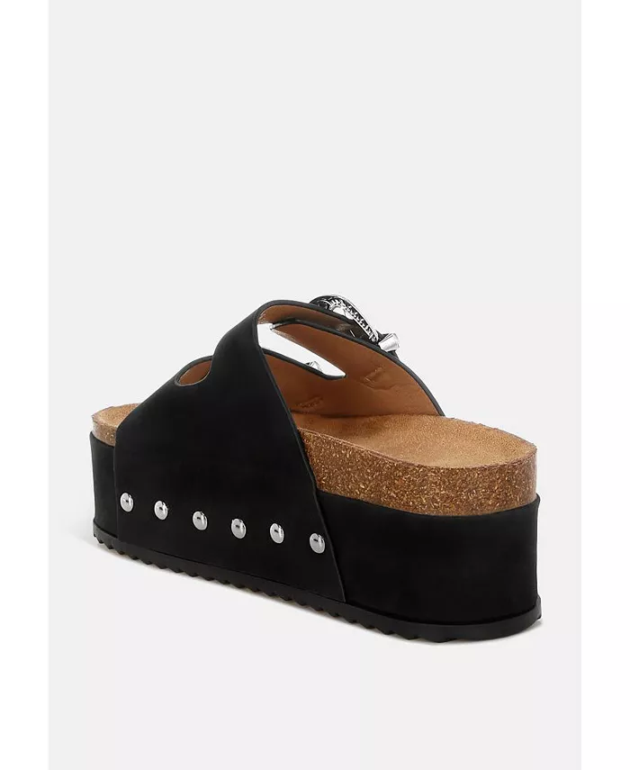 Туфли на плоской подошвеform Slip Ons для женщин London Rag, черный — фото 3