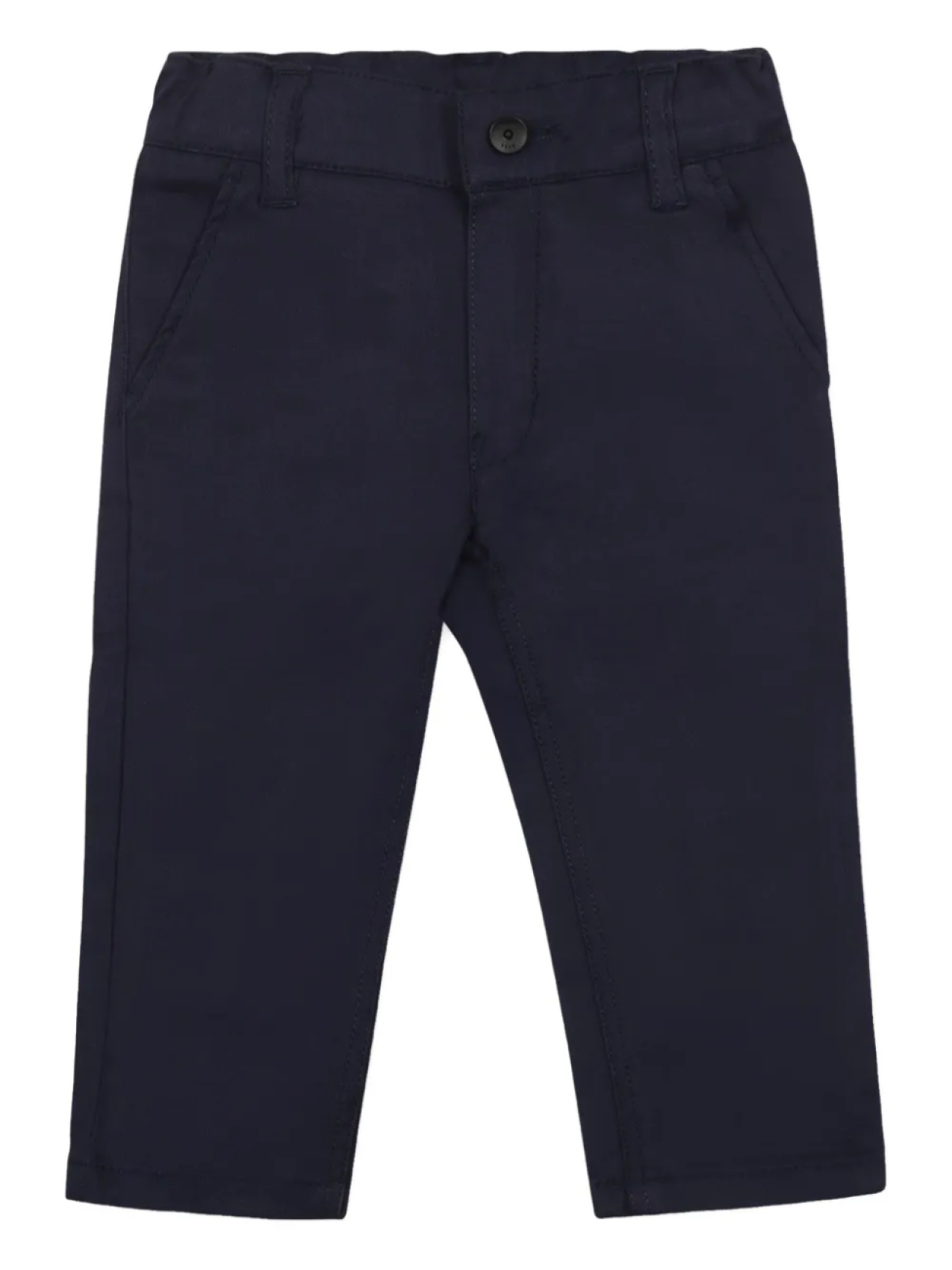

BOSS Kidswear хлопковые брюки-чиносы, синий