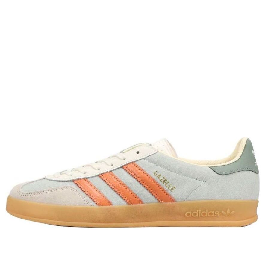 

Кроссовки adidas Gazelle Indoor 'Wonder Silver Off White', серый