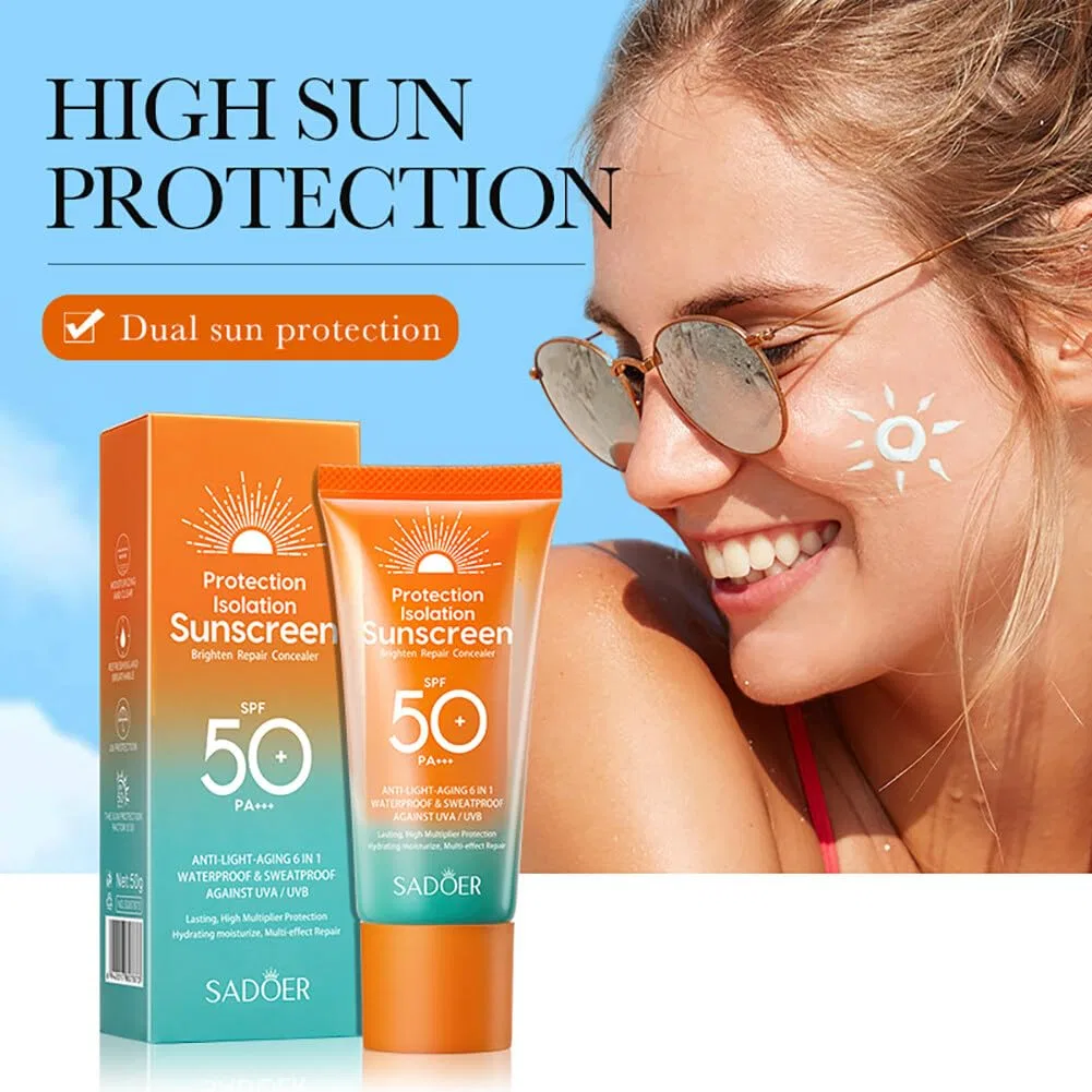 Увлажняющий солнцезащитный лосьон SPF 50+ (2 шт.) Jawseu, 2 Pieces. — фото 3