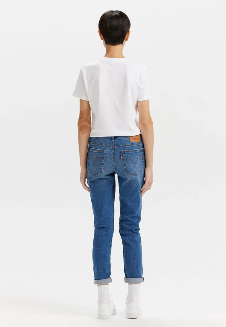 Джинсы женские, зауженные, средняя посадка, Levi’s Levi'S, мультиколор — фото 4