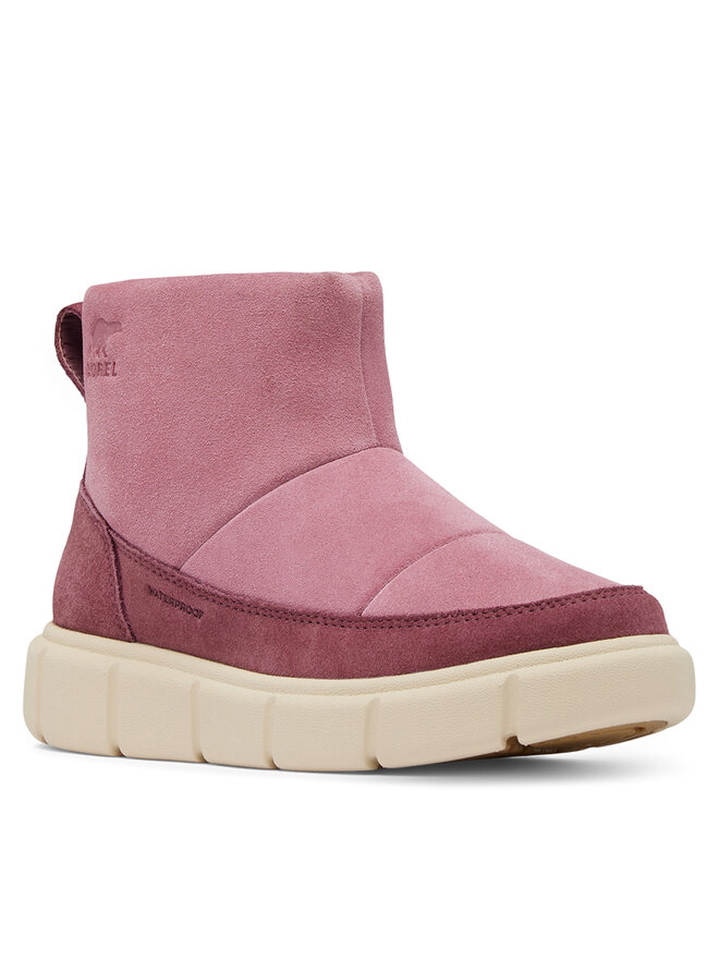 Зимние сапоги Youth Sorel Explorer III Slip-On WP 2101331627 Sorel, розовый — фото 2