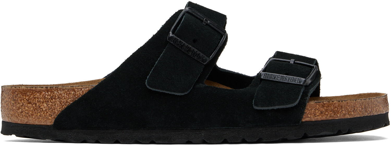 

Сандалии Regular Arizona Soft Footbed Birkenstock, черный