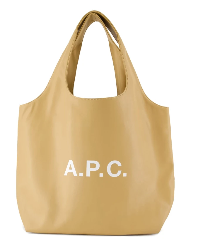 

Сумочка с логотипом A.P.C., бежевый