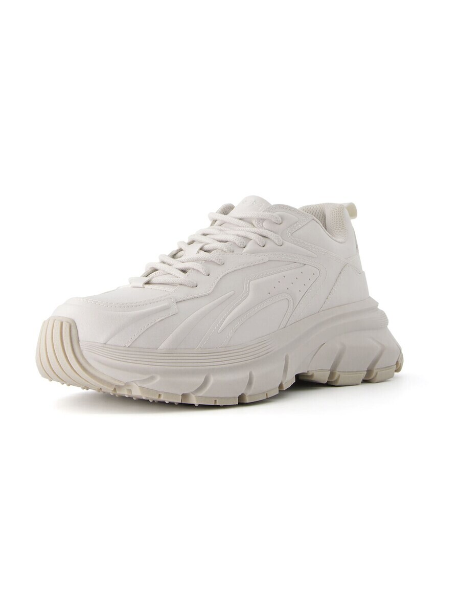 

Кроссовки Bershka Sneakers, серо-бежевый